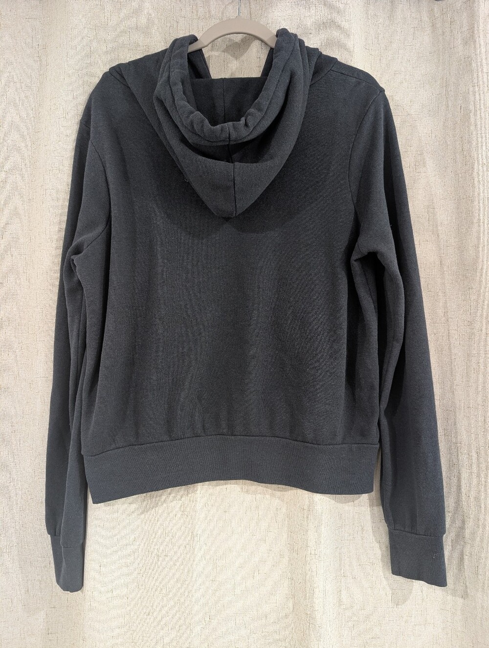 Aviator Nation FIVE STRIPE HOODIE - CHARCOAL // GREY STRIPES Size Small - Picture 3 of 6